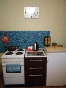 מטבח או מטבחון ב-Always at home - Apartments at Klimasenko 11 block 9
