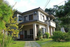 Zahrada ubytování Spring Land Villa & 白舍青丘