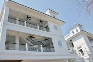 Bygningen som hotellet ligger i