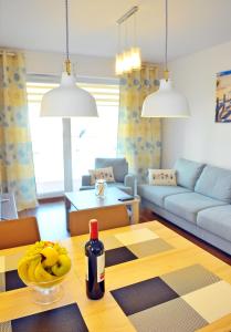 Posedenie v ubytovaní ApartamentyPrzyMorzu Solna 201 - W centrum blisko morza