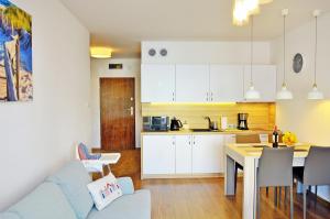 Kuchyňa alebo kuchynka v ubytovaní ApartamentyPrzyMorzu Solna 201 - W centrum blisko morza