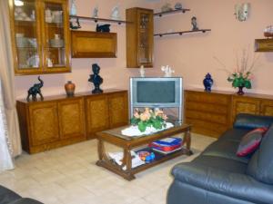 TV a/nebo společenská místnost v ubytování Hotel Francisco Javier