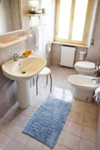 Koupelna v ubytování Albergo Ristorante da Settimio