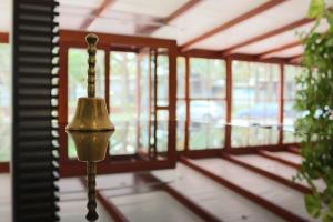 Uma varanda ou terraço em Hotel San Martin