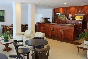 A cozinha ou cozinha compacta de Hotel San Martin