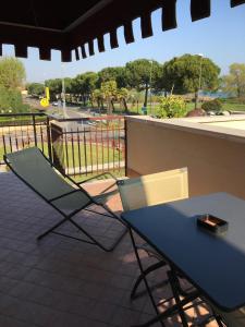Balkón nebo terasa v ubytování Hotel Margherita Meublè
