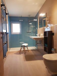 Koupelna v ubytování Appartements Onyx