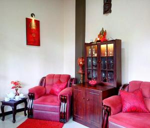 Posezení v ubytování Sri Lancashire Guest House