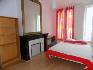 Ένα ή περισσότερα κρεβάτια σε δωμάτιο στο Residence Cathedrale