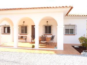 A balcony or terrace at Holiday Home in Canillas near Beach