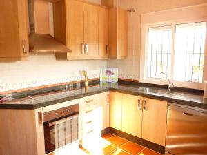 A kitchen or kitchenette at Holiday Home in Canillas near Beach