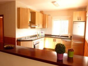 A kitchen or kitchenette at Holiday Home in Canillas near Beach