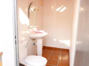 A bathroom at Holiday Home in Canillas near Beach