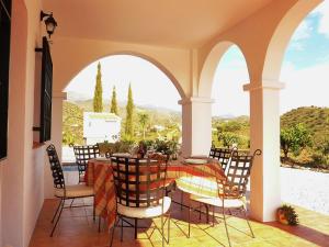 A balcony or terrace at Holiday Home in Canillas near Beach