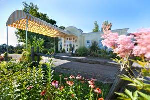 Zahrada ubytování Auberge West Brome