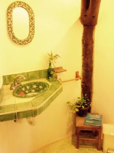 Et badeværelse på La Casa de Juan