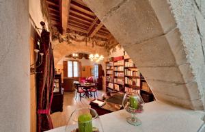 A seating area at Hotel Casa Ceremines