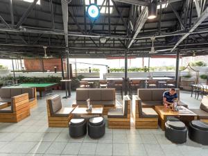 Posezení v ubytování Urban Travellers Hotel