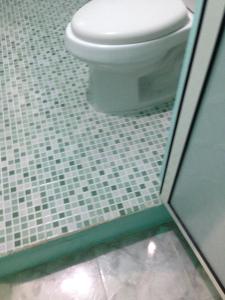 Salle de bains dans l'établissement Hotel Chaac Calakmul