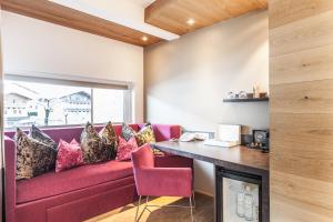 Posezení v ubytování LEDERER Boutique Hotel