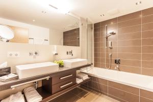 Koupelna v ubytování LEDERER Boutique Hotel