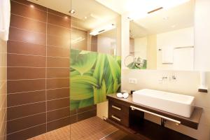 Koupelna v ubytování LEDERER Boutique Hotel