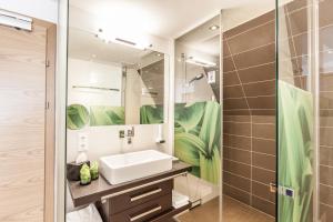 Koupelna v ubytování LEDERER Boutique Hotel