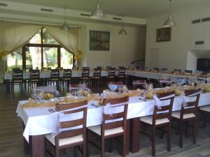 Restoran või mõni muu söögikoht majutusasutuses Penzion Vanůvecký Dvůr