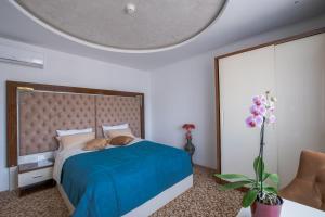 Letto o letti in una camera di New Hotel