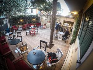 Restoran atau tempat lain untuk makan di Arka Hostel