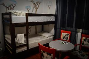 Katil atau katil-katil dalam bilik di Arka Hostel