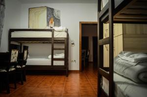 Katil atau katil-katil dalam bilik di Arka Hostel