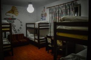 Katil atau katil-katil dalam bilik di Arka Hostel