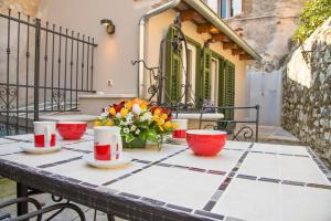 Patio alebo iná vonkajšia časť ubytovania Apartment Danalu
