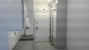 Kúpeľňa v ubytovaní Apartament Matejki