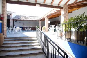Balkón alebo terasa v ubytovaní Hostal Restaurante Dulcinea de El Toboso
