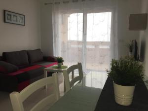 Posezení v ubytování Apartmani Orhideja