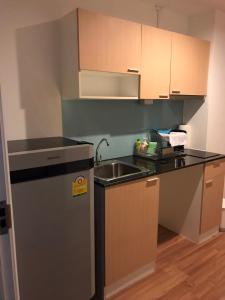 Kuchyň nebo kuchyňský kout v ubytování my resort278