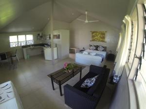 Kuchyň nebo kuchyňský kout v ubytování Savaii Lagoon Resort