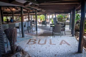 Restaurace v ubytování First Landing Beach Resort & Villas