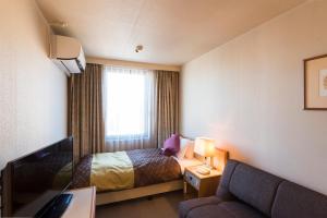 Televisyen dan/atau pusat hiburan di Sky Hotel Uozu