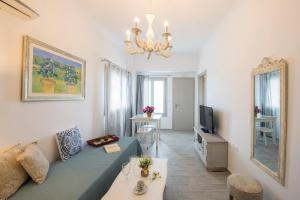 Posezení v ubytování Rose Suites