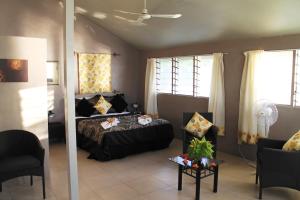 Posezení v ubytování Savaii Lagoon Resort