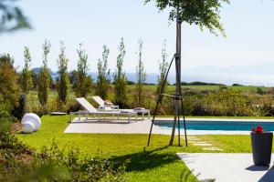 The swimming pool at or close to Villa Lefteris