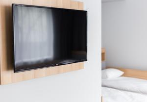 TV a/nebo společenská místnost v ubytování Waw Hotel Airport Okęcie