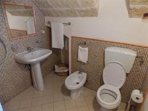 Koupelna v ubytování A casa du 'Ntunucciu
