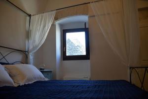 Postel nebo postele na pokoji v ubytování Terrazza Sui Trulli