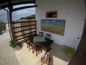 Balkón nebo terasa v ubytování Casa Mattia - B&B in Legno & Paglia