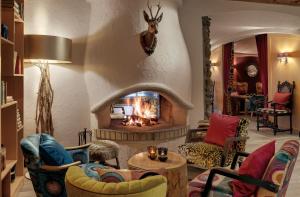 Posezení v ubytování Morosani Posthotel