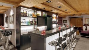 Lounge nebo bar v ubytování Morosani Posthotel
